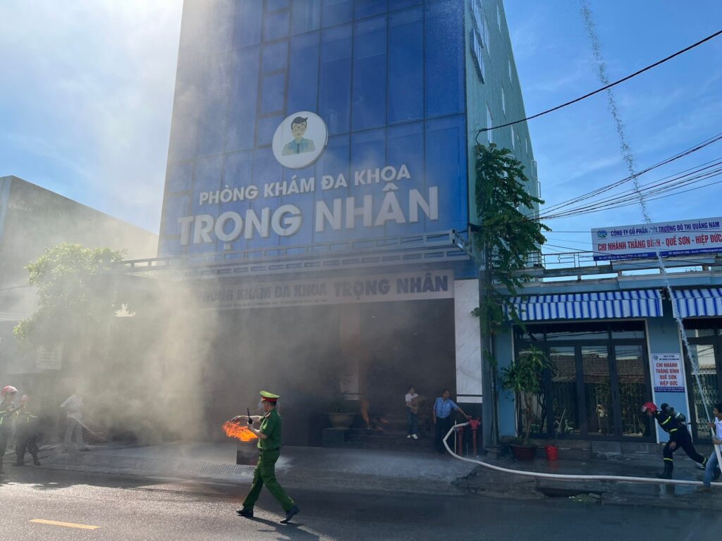Diễn tập phương án PCCC & CNCH