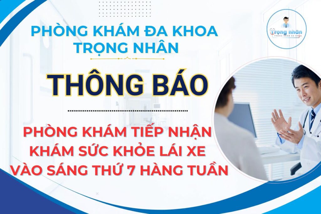 Khám sức khỏe lái xe